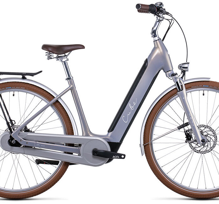Cube Ella Cruise Hybrid 500 Easy Entry pearlysilver´n´white