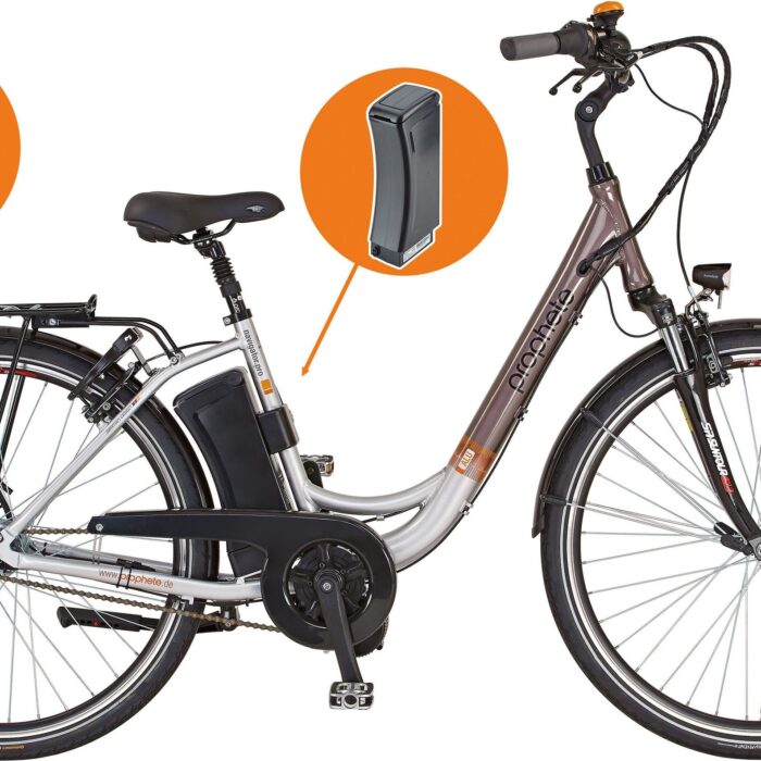 Prophete E-Bike Geniesser pro inkl. Ersatzakku & Seitentasche