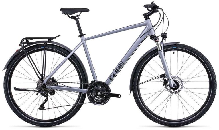 Cube Nature EXC Lady Allroad polarsilver´n´black - komfortables Damen-Fitnessbike