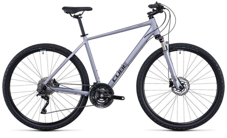 Cube Nature EXC polarsilver´n´black - vielseitiges Fitness- und Crossbike