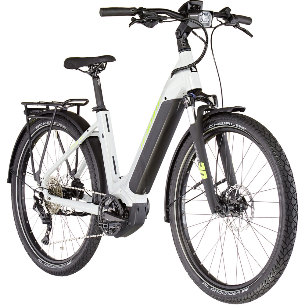 HAIBIKE Trekking 6 Tiefeinsteiger schwarz – Bild 6